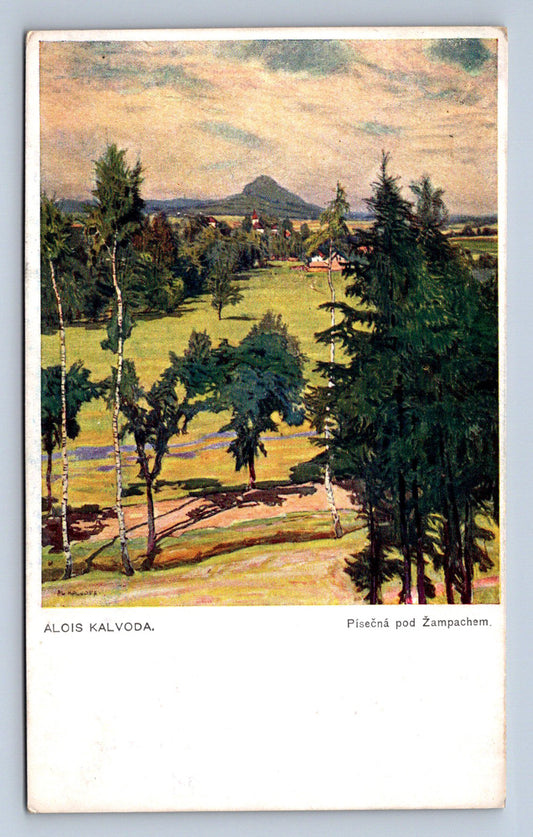 Pohlednice ALOIS KALVODA - PÍSEČNÁ POD ŽAMPACHEM (ST1710)