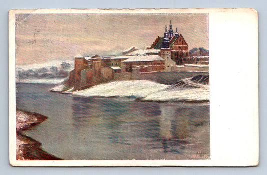 Pohlednice HRADBY U ŘEKY (ST1731)