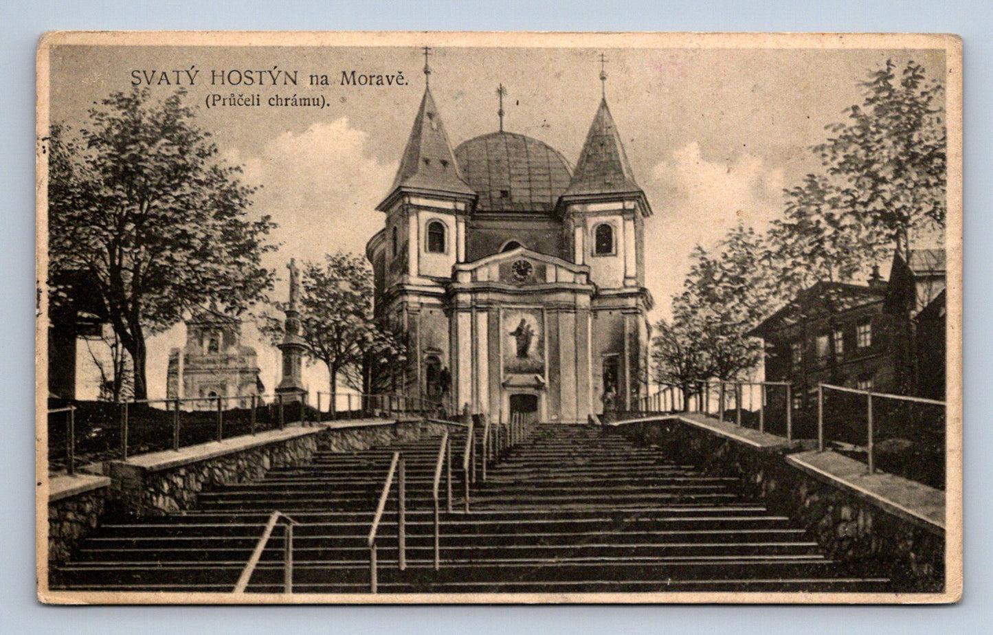 Pohlednice SVATÝ HOSTÝN NA MORAVĚ (ST1748)