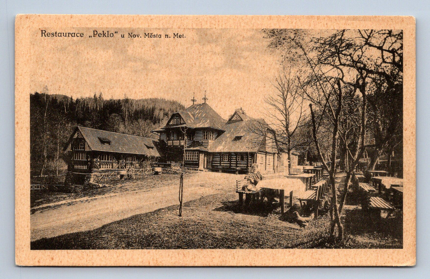 Pohlednice RESTAURACE PEKLO - NOVÉ MĚSTO NAD METUJÍ (ST1754)