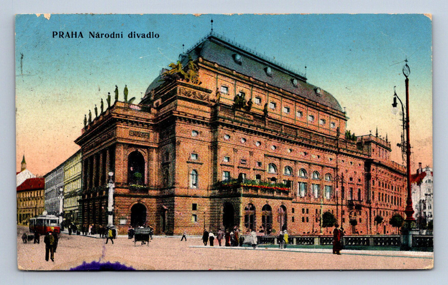 Pohlednice PRAHA - NÁRODNÍ DIVADLO (ST1764)