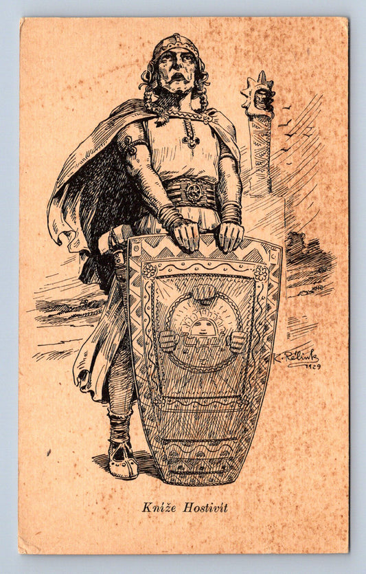 Pohlednice KNÍŽE HOSTIVÍT (ST1777)
