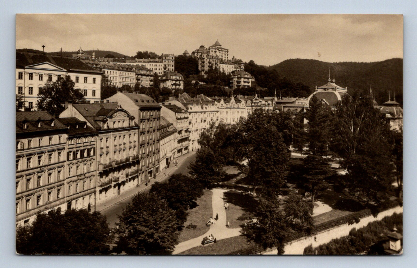 Pohlednice KARLOVY VARY (ST1796)