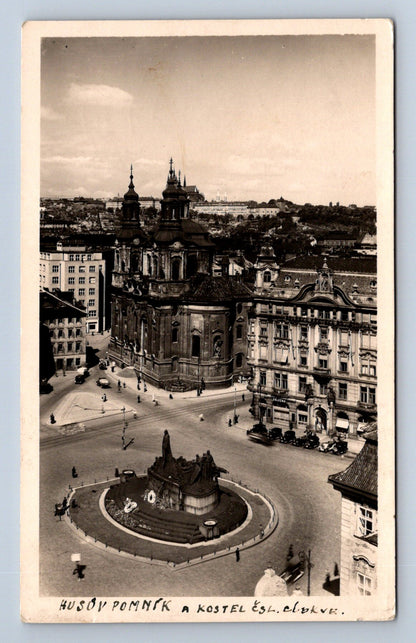 Pohlednice PRAHA - HUSŮV POMNÍK (ST1817)