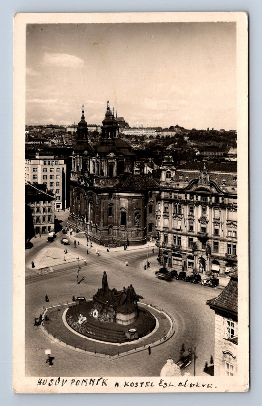 Pohlednice PRAHA - HUSŮV POMNÍK (ST1817)
