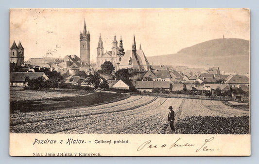 Pohlednice POZDRAV Z KLATOV (ST1875)