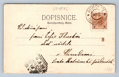 Pohlednice POZDRAV Z KUTNÉ HORY (ST1876)