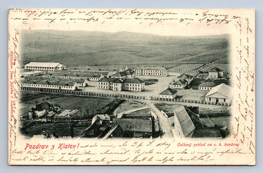 Pohlednice POZDRAV Z KLATOV (ST1879)
