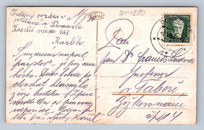 Pohlednice DOMAŽLICE - NÁMĚSTÍ (ST1880)