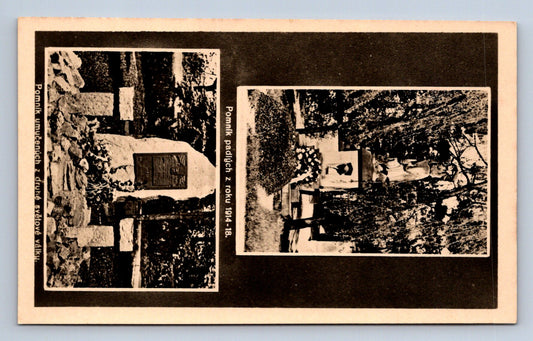 Pohlednice VINOŘ - POMNÍK PADLÝCH Z ROKU 1914-18. (ST1881)