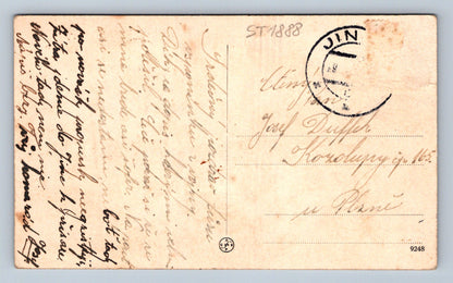 Pohlednice POZDRAV Z JINCŮ - KOLÁŽ (ST1888)