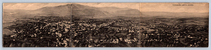 Pohlednice PANORAMA MĚSTA HUSTU (ST1891)