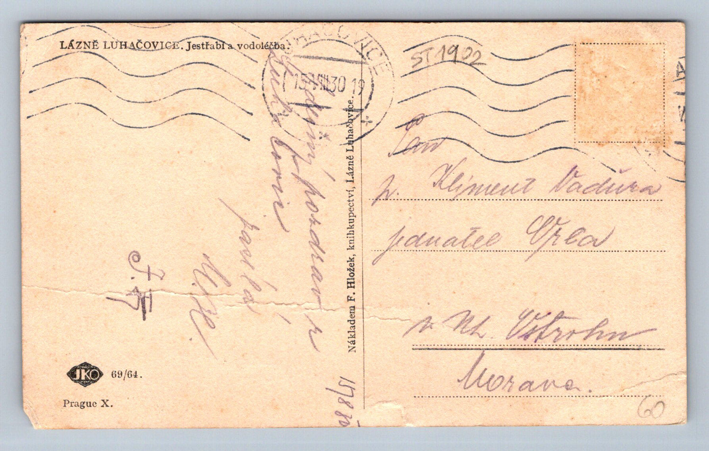Pohlednice LÁZNĚ LUHAČOVICE (ST1902)