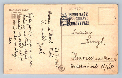 Pohlednice KARLOVY VARY (ST1903)