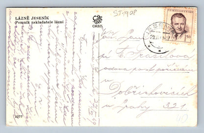 Pohlednice LÁZNĚ JESENÍK (ST1908)