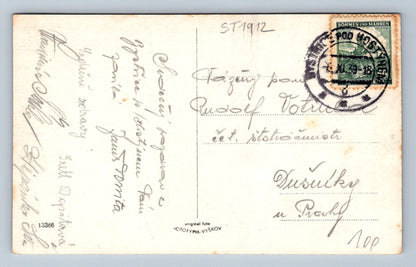 Pohlednice BYSTŘICE POD HOST. - SVATÝ HOSTÝN - KOLÁŽ (ST1912)