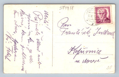 Pohlednice RADIUM PALCE HOTEL - JÁCHYMOV (ST1918)