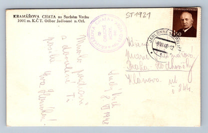 Pohlednice KRAMÁŘOVA CHATA (ST1921)