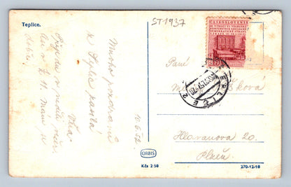 Pohlednice TEPLICE (ST1937)
