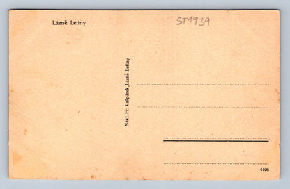 Pohlednice LÁZNĚ LETINY (ST1939)