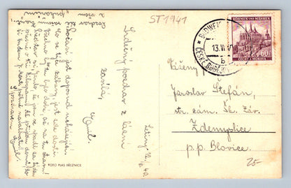 Pohlednice ALEJ LÁSKY V LETINECH (ST1941)