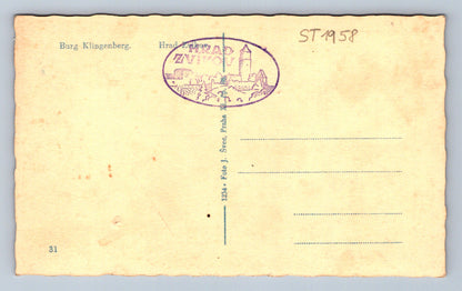 Pohlednice HRAD ZVÍKOV - KOLÁŽ (ST1958)