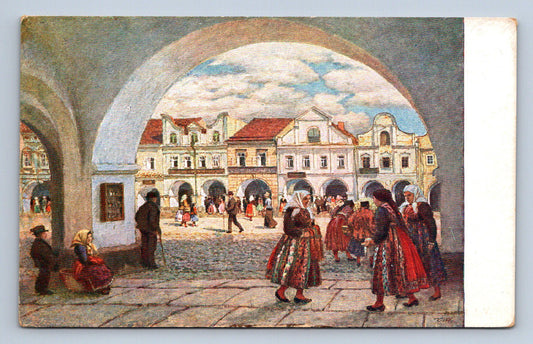 Pohlednice V. MALÝ: DOMAŽLICE (ST1976)