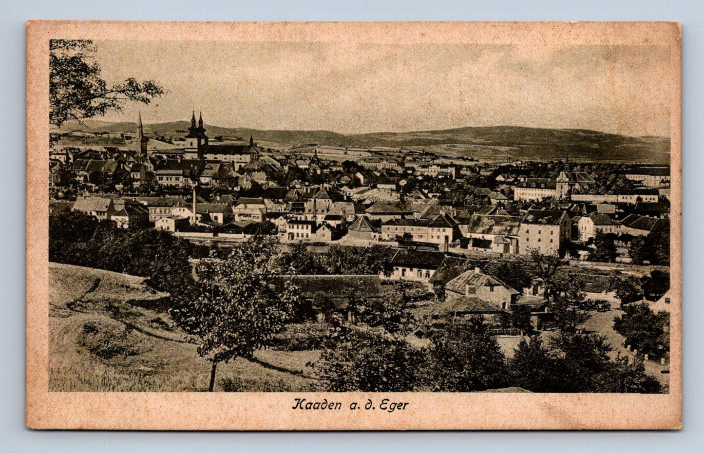 Pohlednice KAADEN A.D. EGER (ST2002)