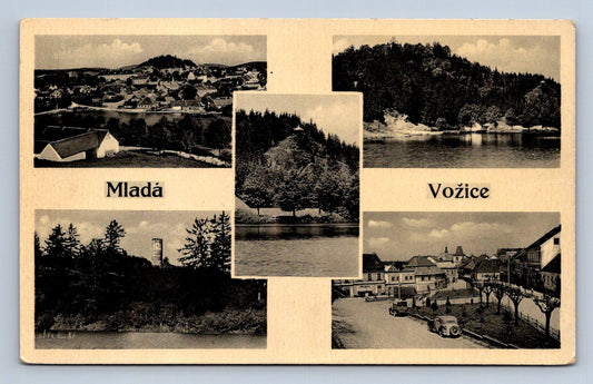 Pohlednice MLADÁ VOŽICE - KOLÁŽ (ST2037)