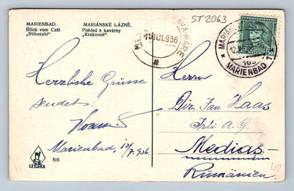 Pohlednice MARIÁNSKÉ LÁZNĚ (ST2063)
