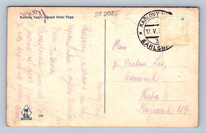 Pohlednice KARLOVY VARY (ST2085)