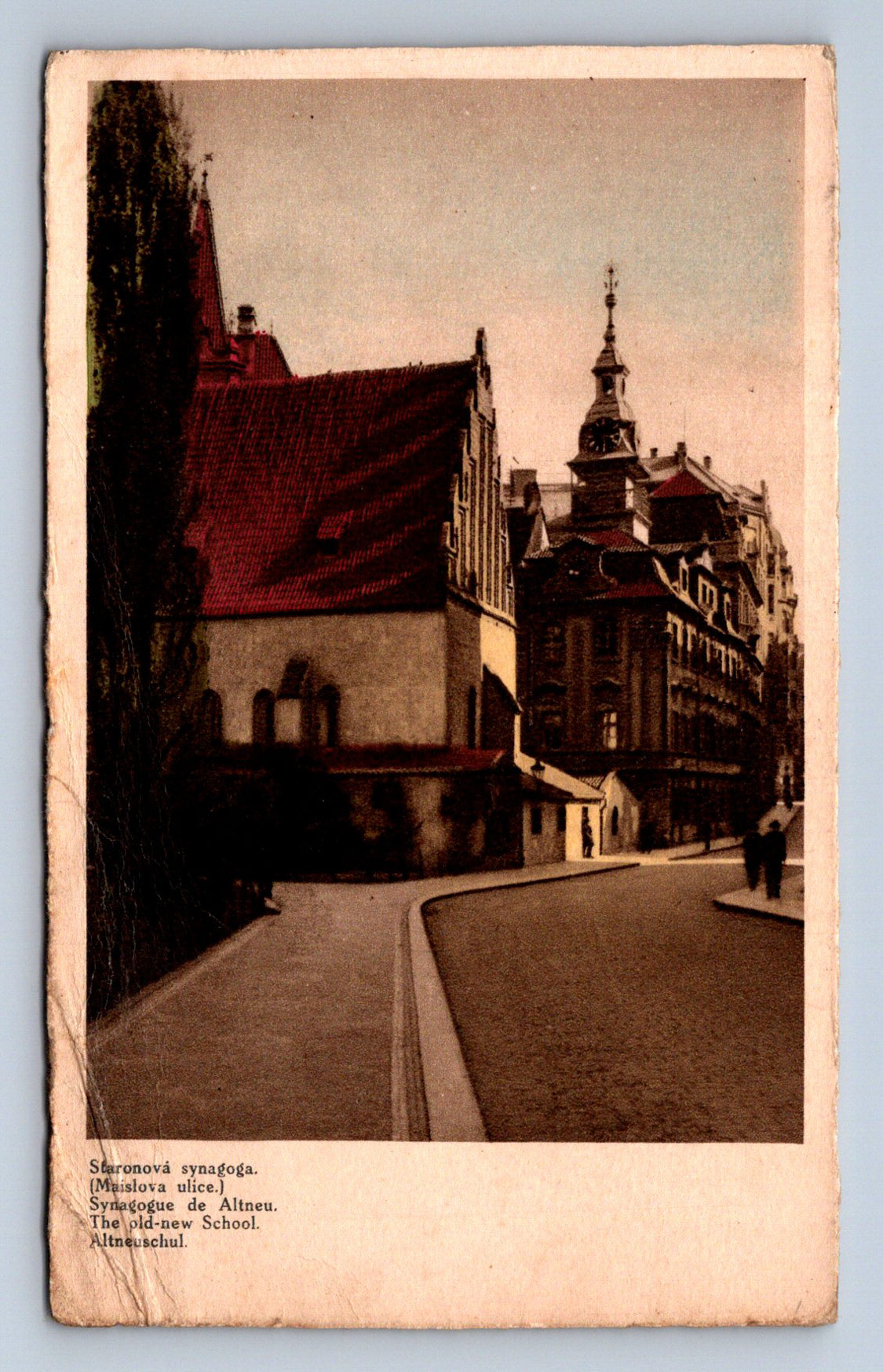 Pohlednice STARNOVA SYNAGOGA (ST2141)