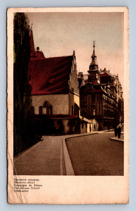 Pohlednice STARNOVA SYNAGOGA (ST2141)