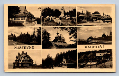 Pohlednice PUSTEVNĚ RADHOŠŤ - KOLÁŽ (ST2145)