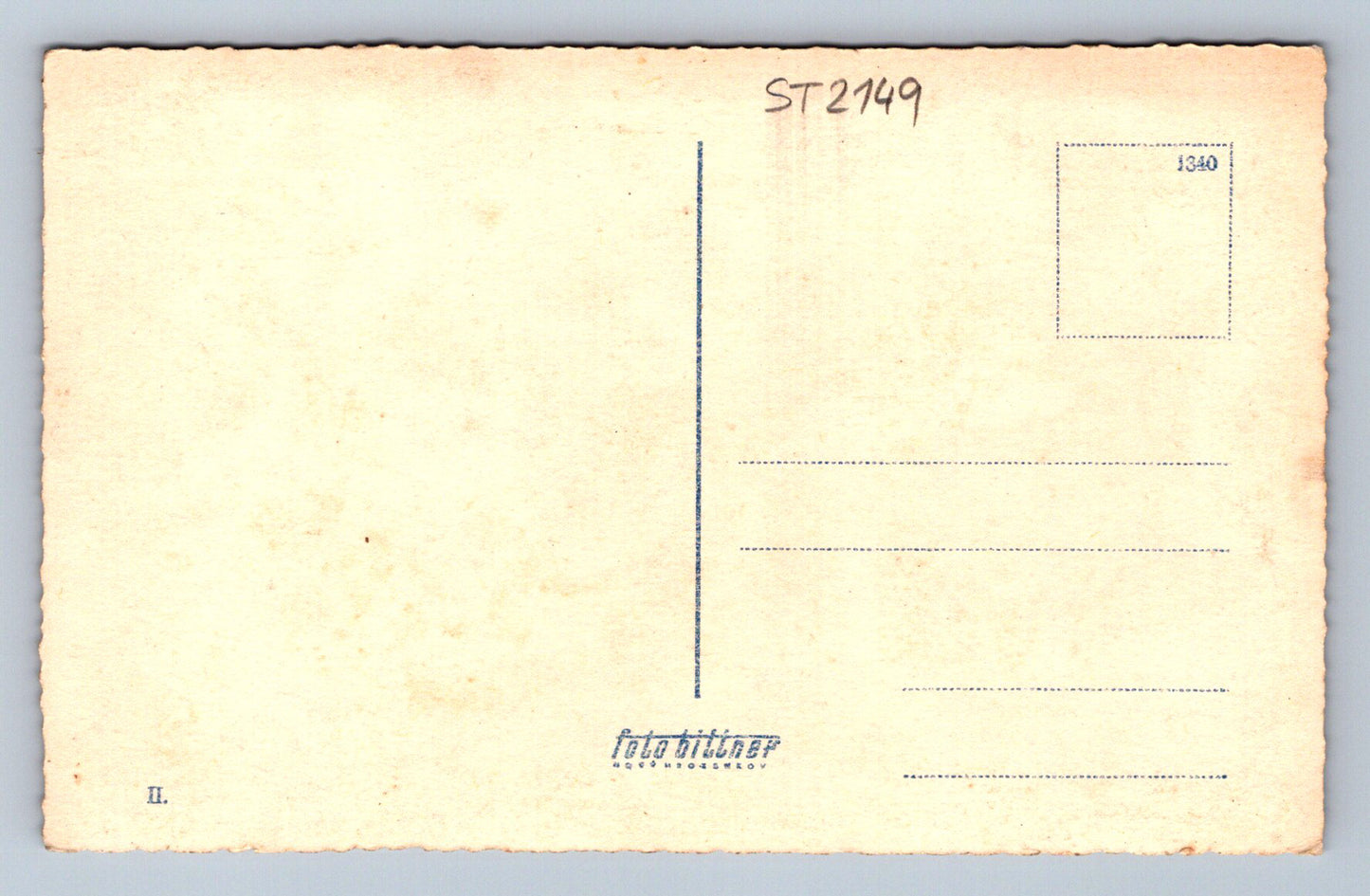 Pohlednice BYSTŘIČKA - KOLÁŽ (ST2149)