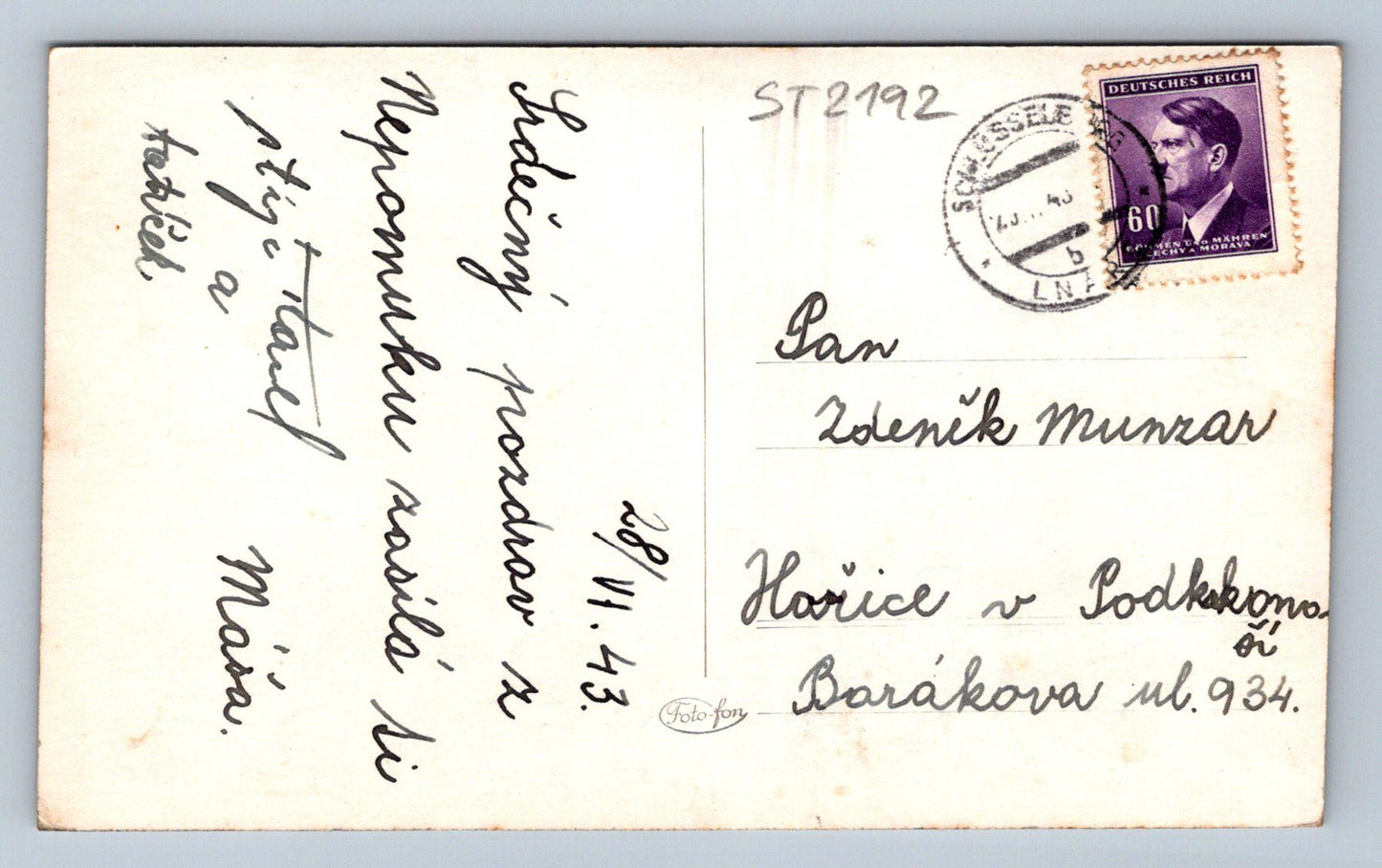 Pohlednice ZEL. HORA U NEPOMUKU (ST2192)