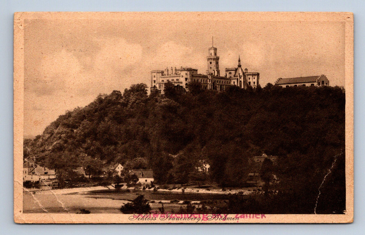Pohlednice HLUBOKÁ NAD VLTAVOU (ST2241)