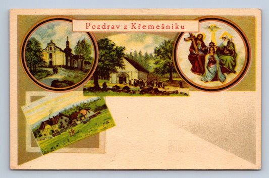 Pohlednice POZDRAV Z KŘEMEŠNÍKU (ST2244)