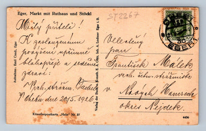 Pohlednice EGER (ST2267)