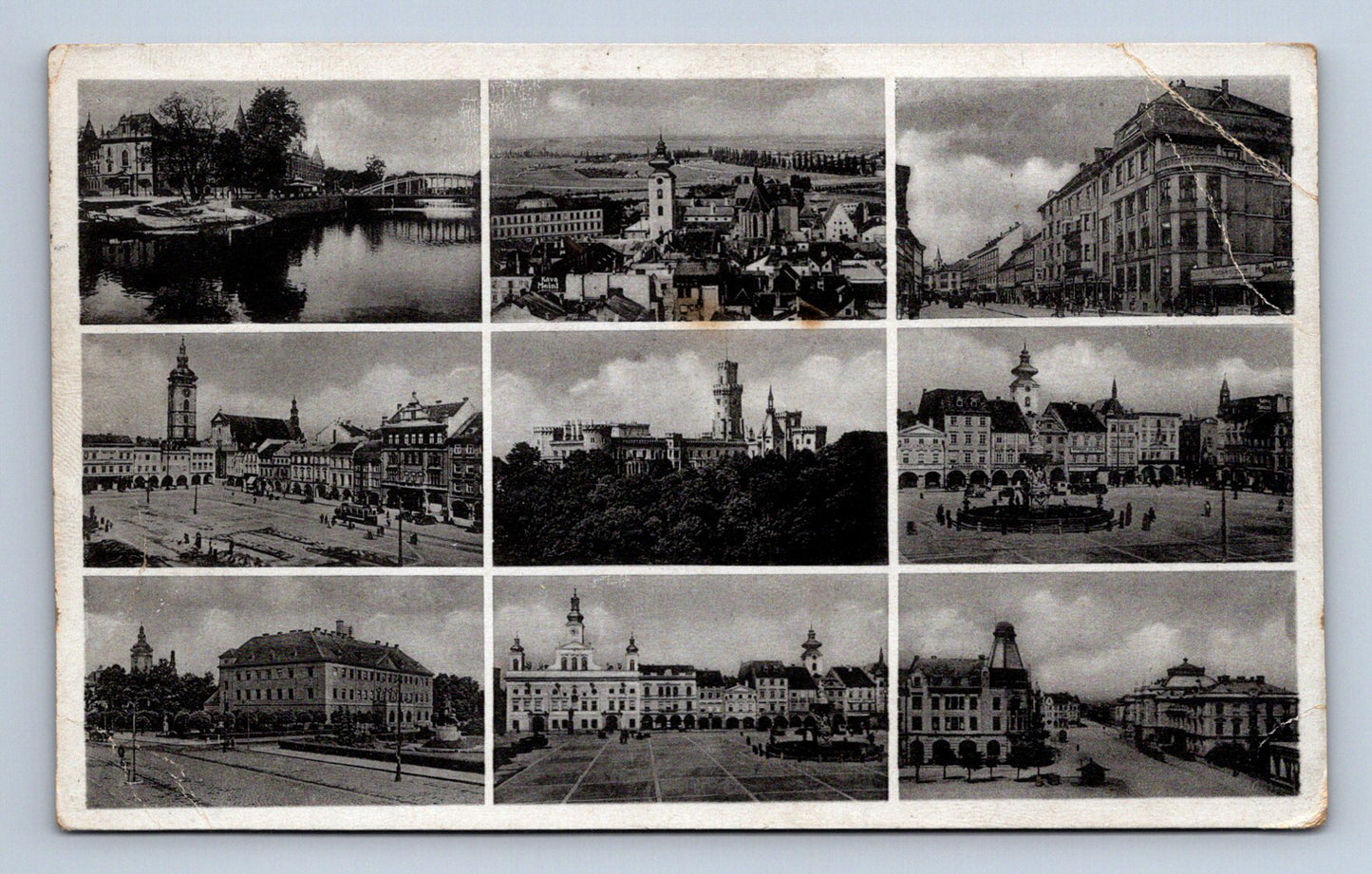 Pohlednice BUDĚJOVICE - KOLÁŽ (ST2271)