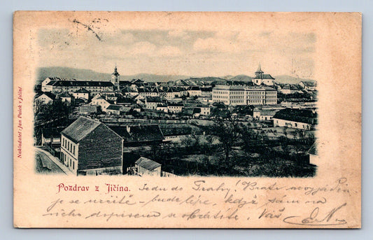 Pohlednice POZDRAV Z JIČÍNA (ST2290)