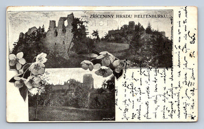 Pohlednice ZŘÍCENINA HRADU HELLENBURKU (ST2294)