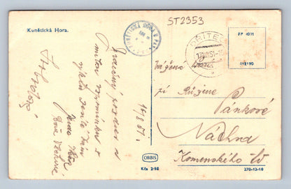 Pohlednice KUNĚTICKÁ HORA (ST2353)