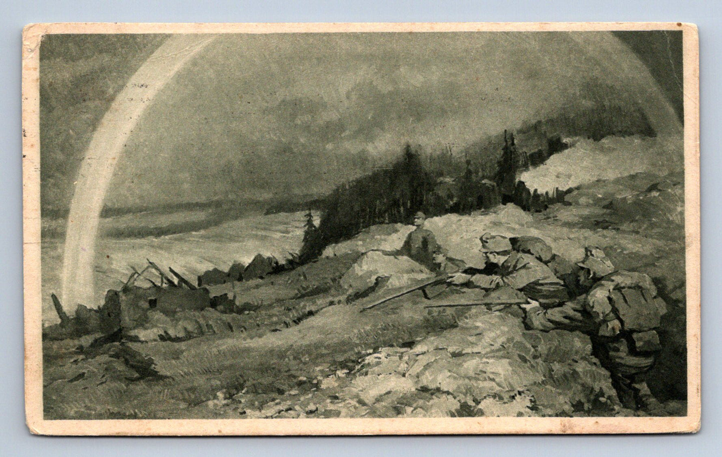 Pohlednice NA PŘEDNÍ POSICÍ (ST2385)