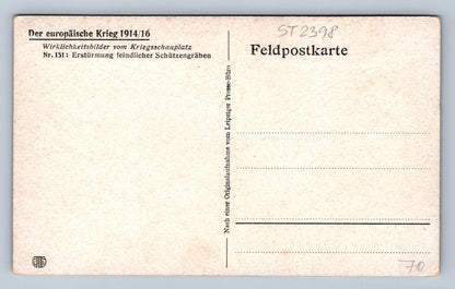Pohlednice DER EUROPÄISCHE KRIEGE 1914 (ST2398)