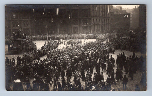 Pohlednice SLAVNOSTNÍ PŘÍSAHA ČESKOSLOVENSKÉHO VOJSKA 1918 (ST2409)