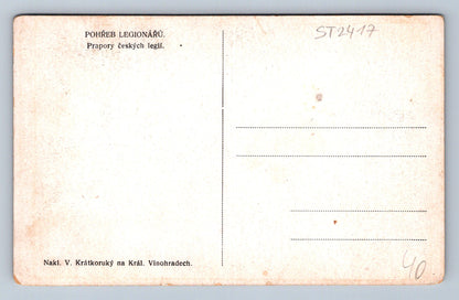 Pohlednice POHŘEB LEGIONÁŘŮ (ST2417)