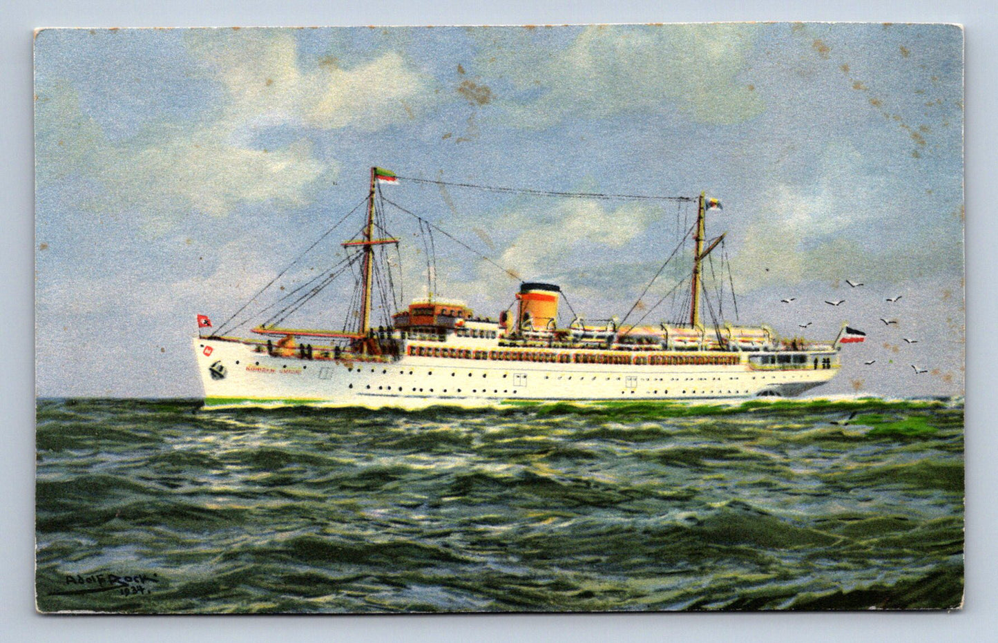 Pohlednice M. S. KÖNIGIN LUISE (ST2423)