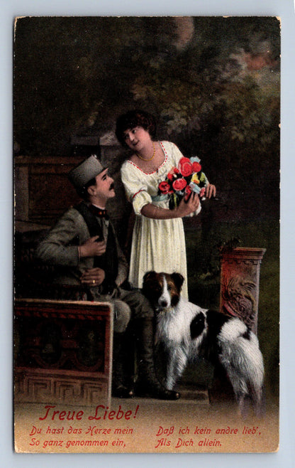 Pohlednice TREUE LIEBE! (ST2426)