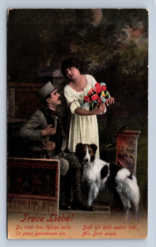 Pohlednice TREUE LIEBE! (ST2426)